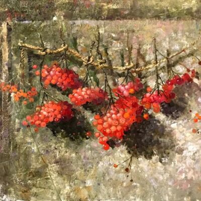 Алые гроздья рябины