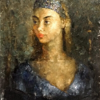 Дама в голубом