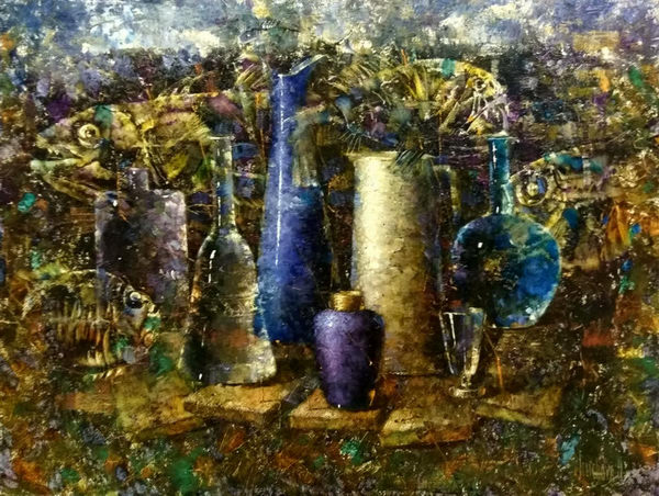 Глубокие синие воды океана