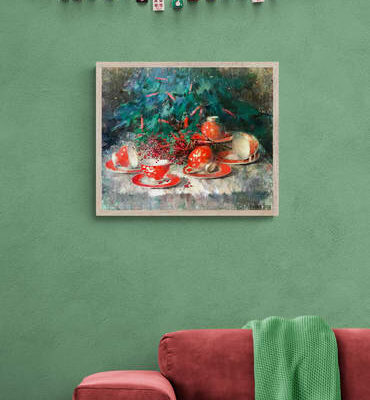 Танец красных чашечек